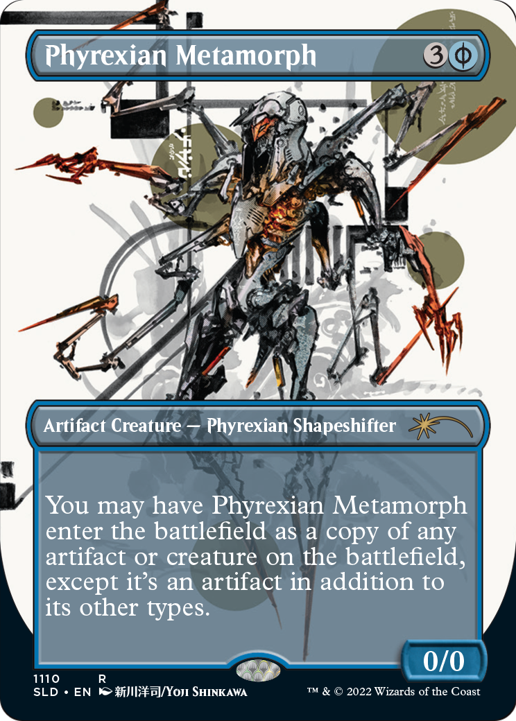 Phyrexian Metamorph (Japanese Borderless) [Secret Lair Drop Series] Foil