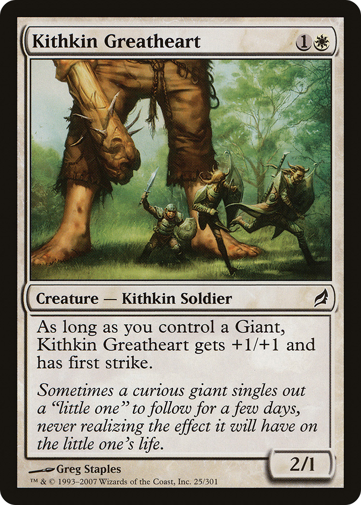 Kithkin Greatheart [Lorwyn] Foil
