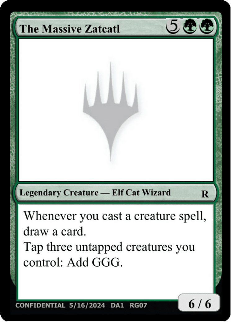 The Massive Zatcatl (DA1-RG07) - Unknown Event