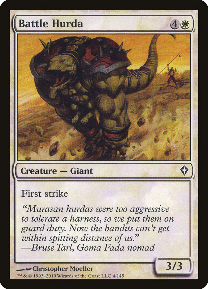 Battle Hurda 4/145 (Worldwake) 