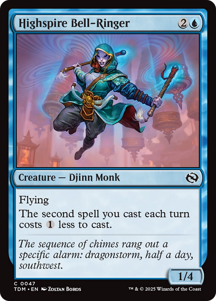 Highspire Bell-Ringer (047) [Tarkir: Dragonstorm]