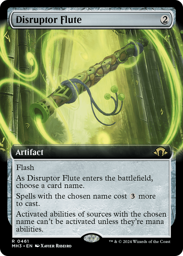 Disruptor Flute (Extended Art) [Modern Horizons 3] Foil