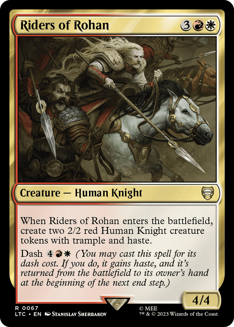 Riders of Rohan [The Lord of the Rings: Tales of Middle-Earth Commander] Foil