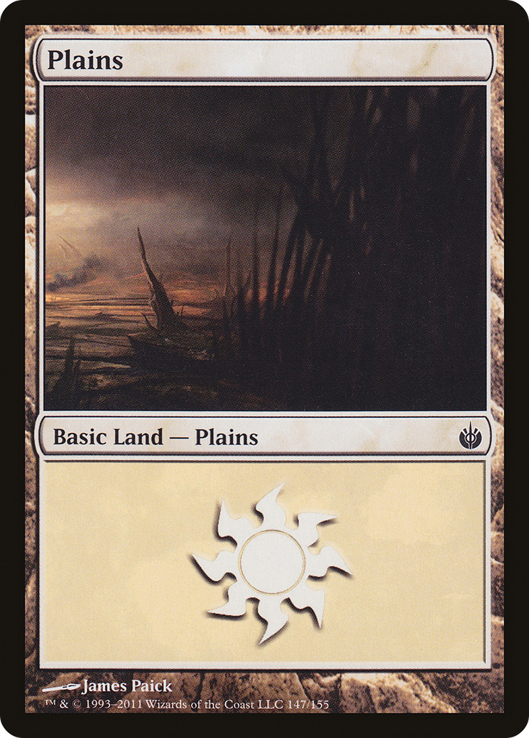 Plains (147) [Mirrodin Besieged] Foil