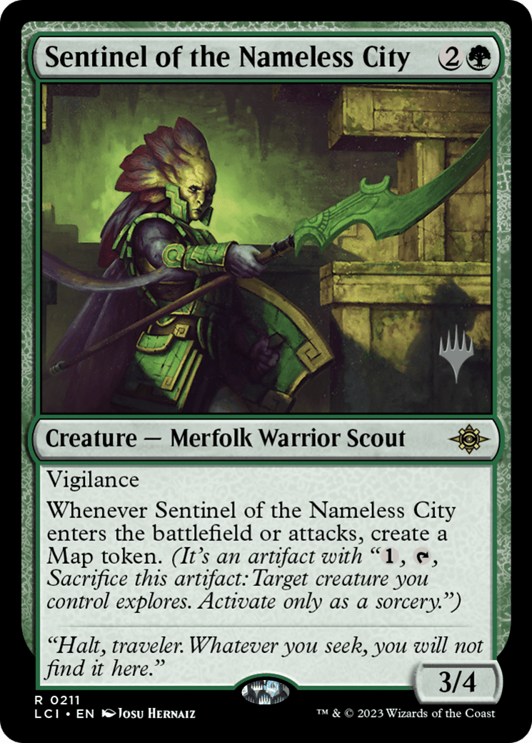 Sentinel of the Nameless City (Promo Pack) [The Lost Caverns of Ixalan Promos] Foil