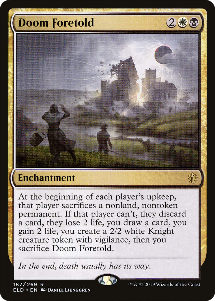 Doom Foretold [Throne of Eldraine] Foil