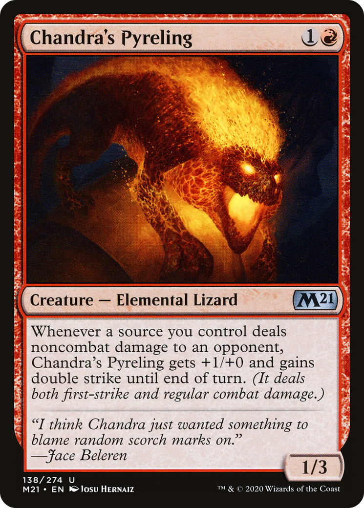 Chandra's Pyreling [Core Set 2021] Foil