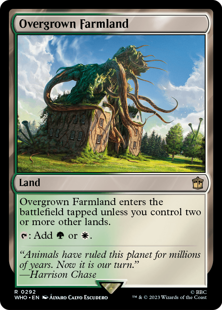 Overgrown Farmland [Doctor Who] Foil