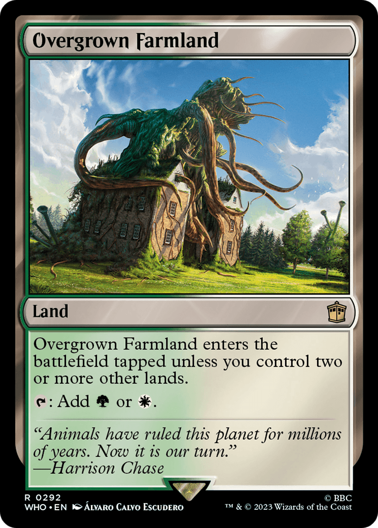 Overgrown Farmland [Doctor Who] Foil