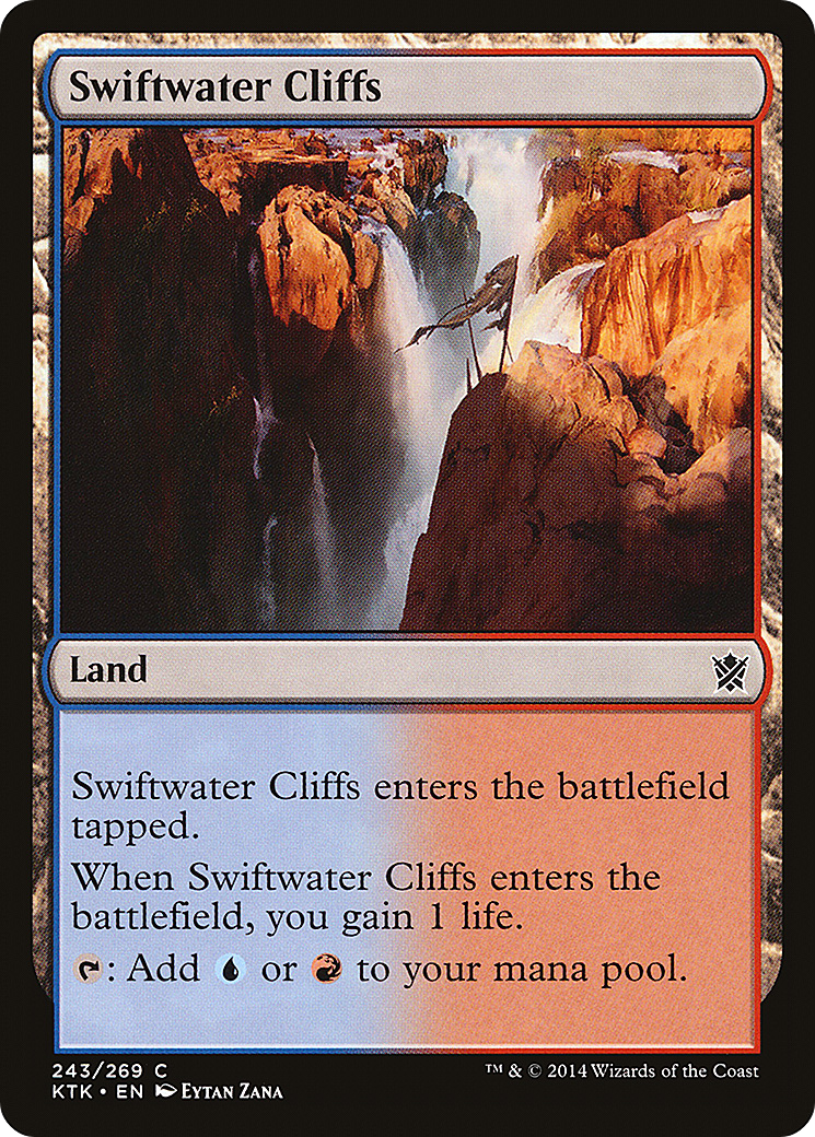 Swiftwater Cliffs [Khans of Tarkir] Foil