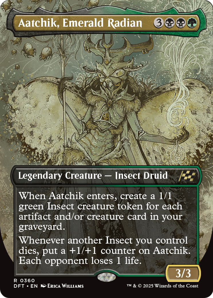Aatchik, Emerald Radian (Borderless) |  (360) [Aetherdrift]