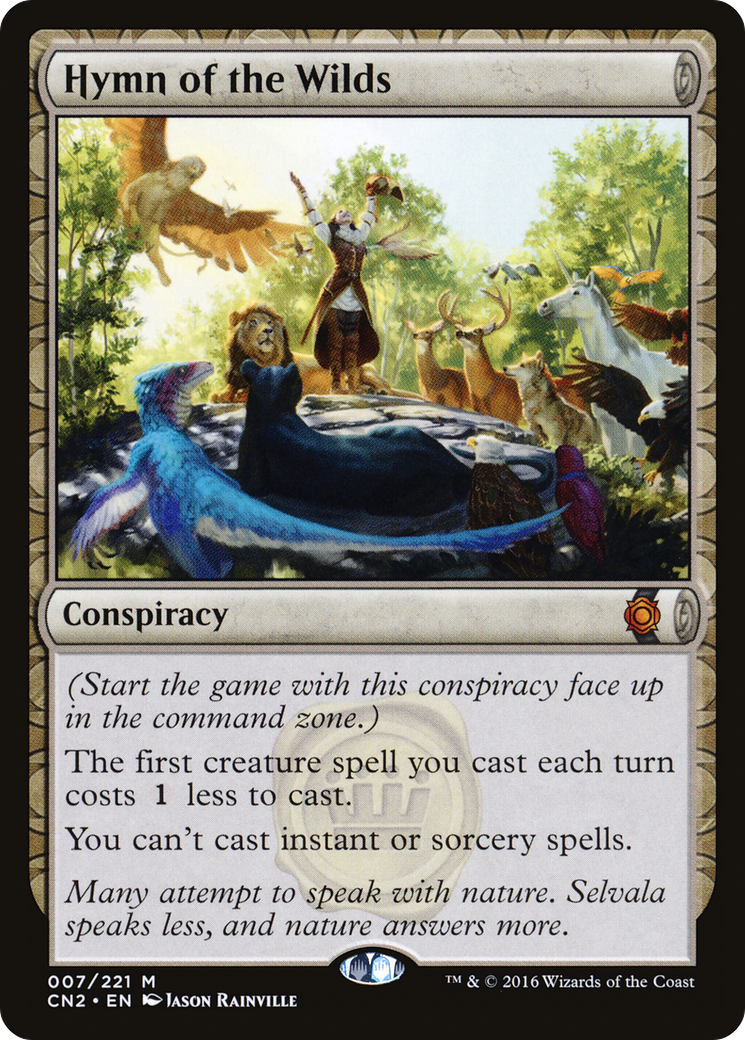 Hymn of the Wilds [Conspiracy: Take the Crown] Foil