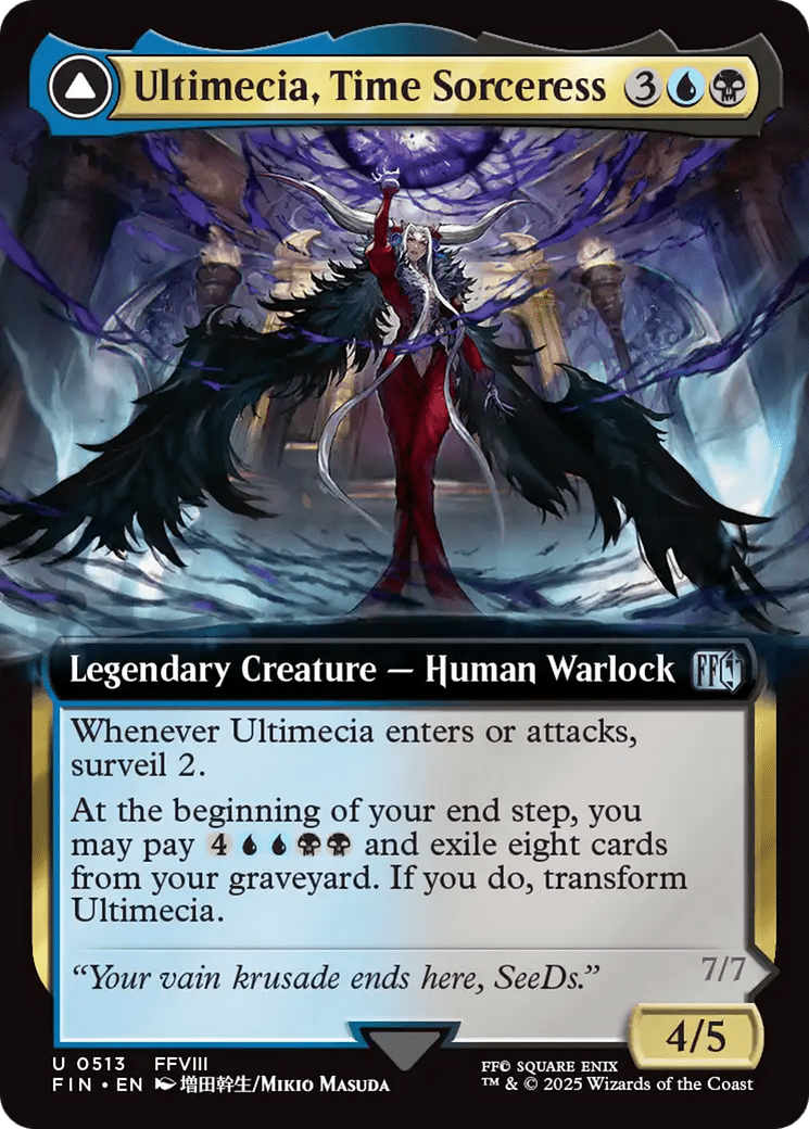Ultimecia, Time Sorceress (Extended Art) (513) [FINAL FANTASY]