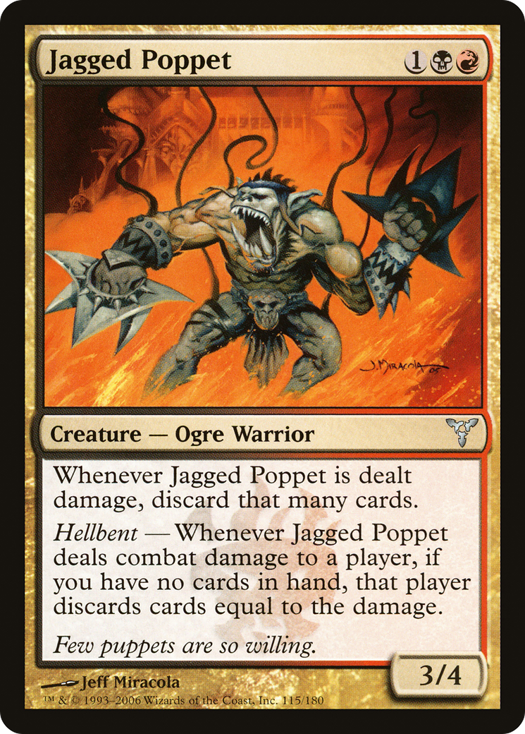 Jagged Poppet [Dissension] Foil