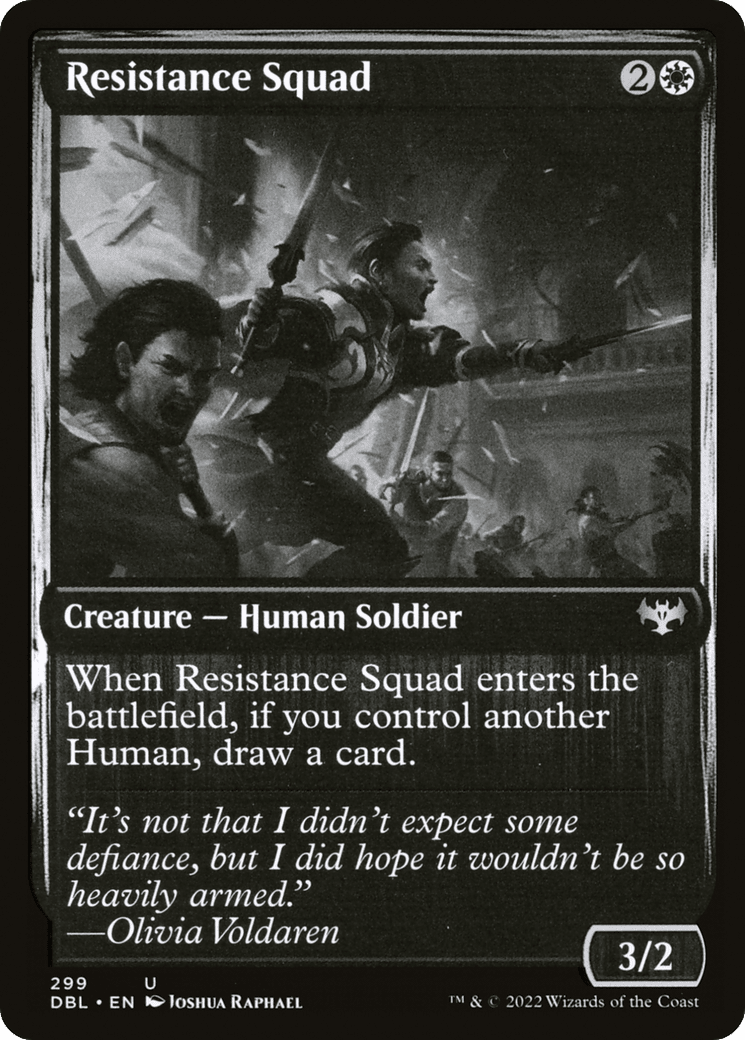 Resistance Squad [Innistrad: Double Feature] Foil
