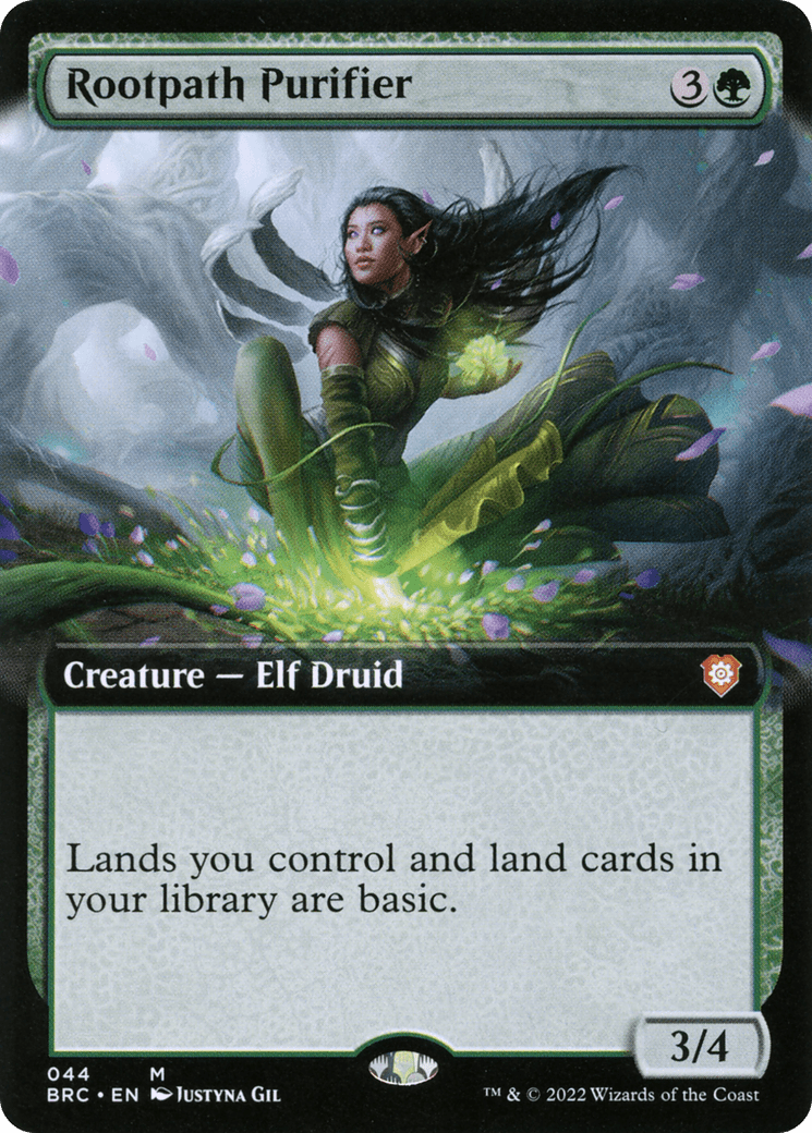 Rootpath Purifier (Extended Art) [The Brothers' War Commander] Foil