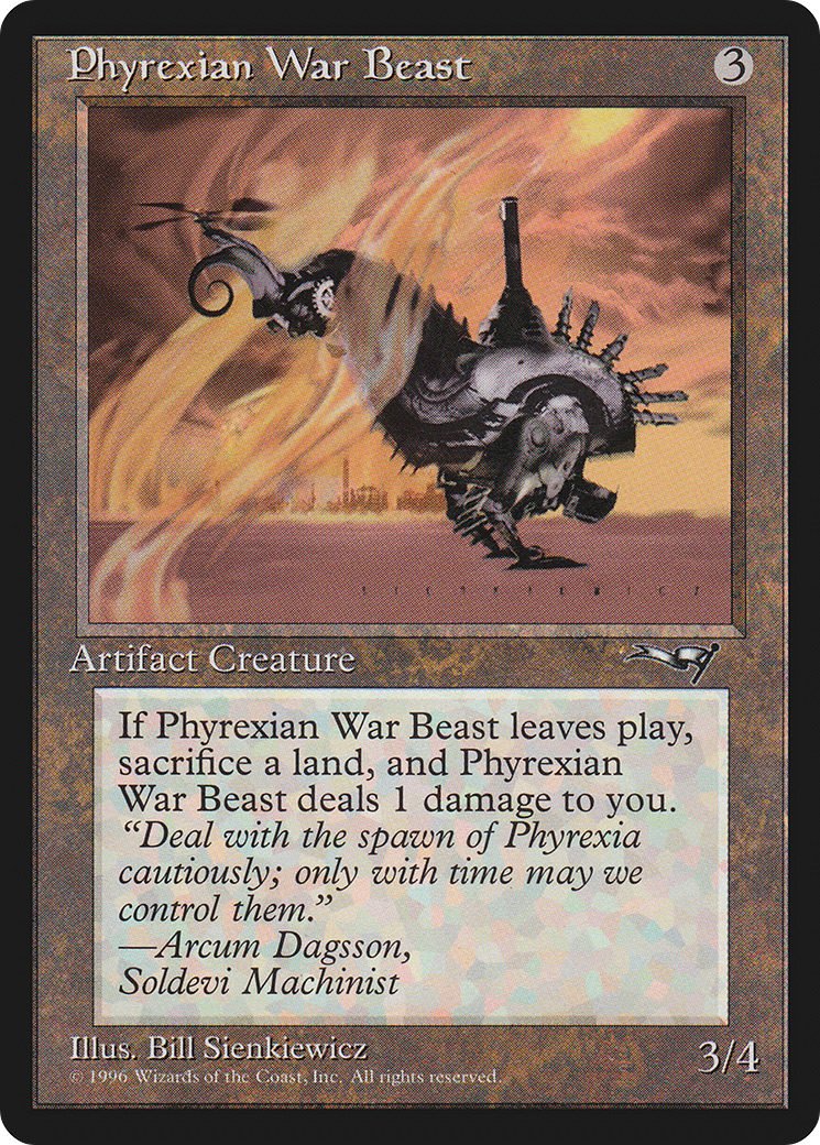 Phyrexian War Beast |  (170) [Alliances]
