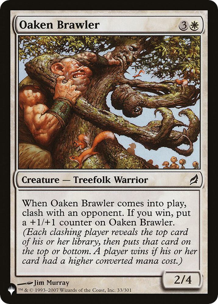 Oaken Brawler LRW-33/5075 (The List Reprints) 