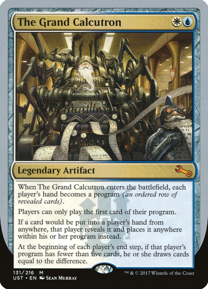 The Grand Calcutron 131/216 (Unstable) 