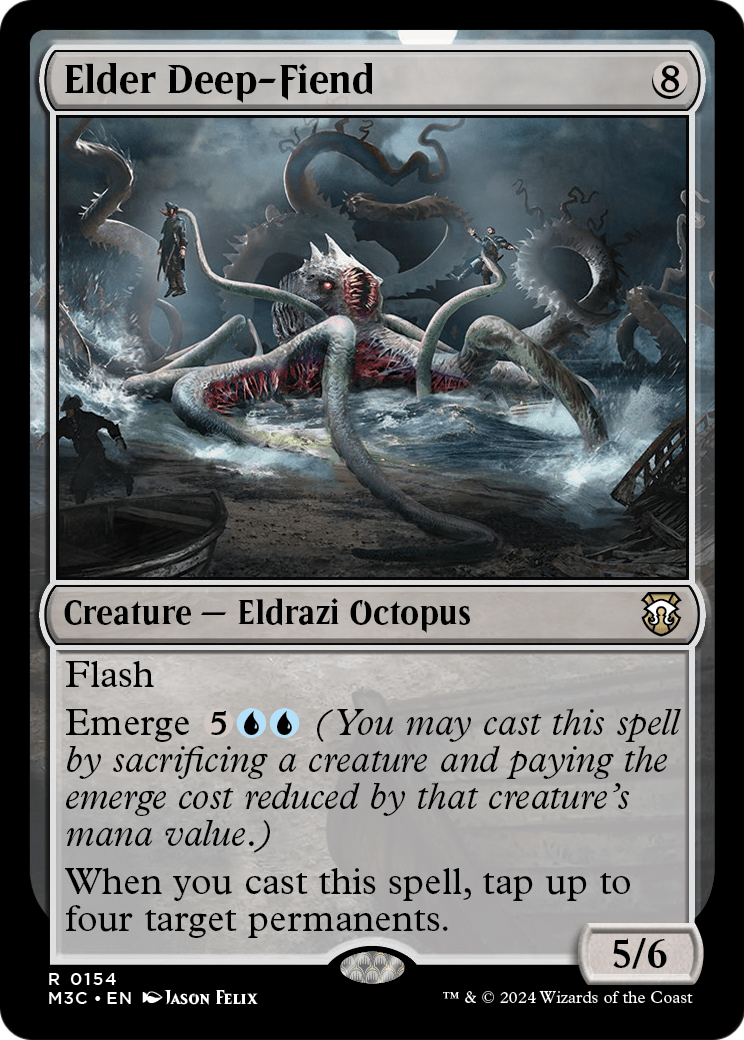 Elder Deep-Fiend (M3C-154) - Modern Horizons 3 Commander Foil