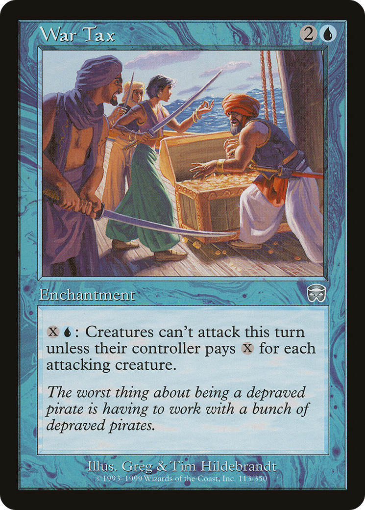 War Tax [Mercadian Masques] Foil