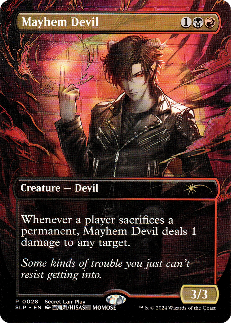 Mayhem Devil (028) [Secret Lair Showdown]  Foil