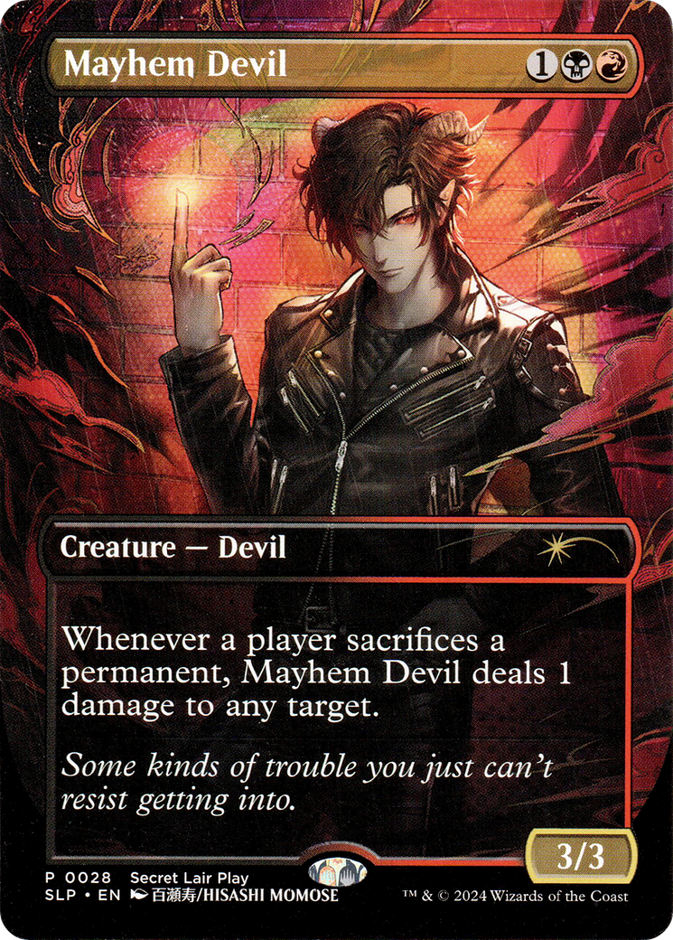Mayhem Devil (028) [Secret Lair Showdown]  Foil
