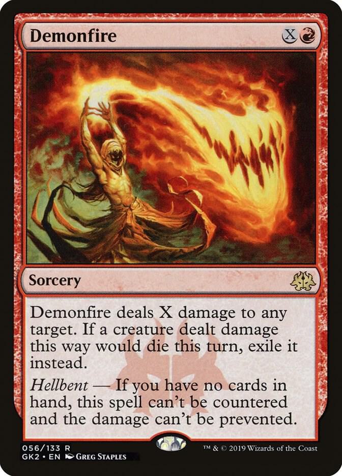 Demonfire 56/133 (Ravnica Allegiance: Guild Kits) 