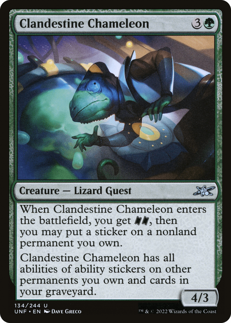 Clandestine Chameleon [Unfinity]