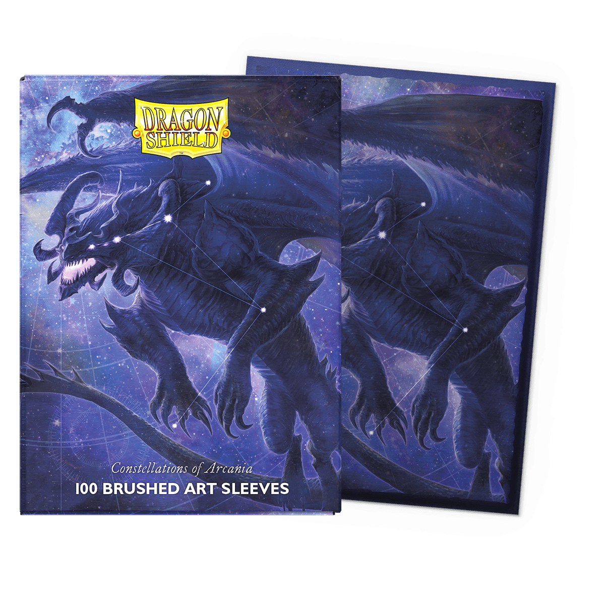 Dragon Shield | Standard Size Sleeves | 100ct | Constellations of Arcania: Signoir (Art Brushed)
