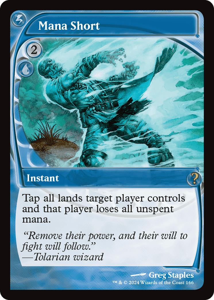 Mana Short (Future Sight) [Mystery Booster 2] Foil