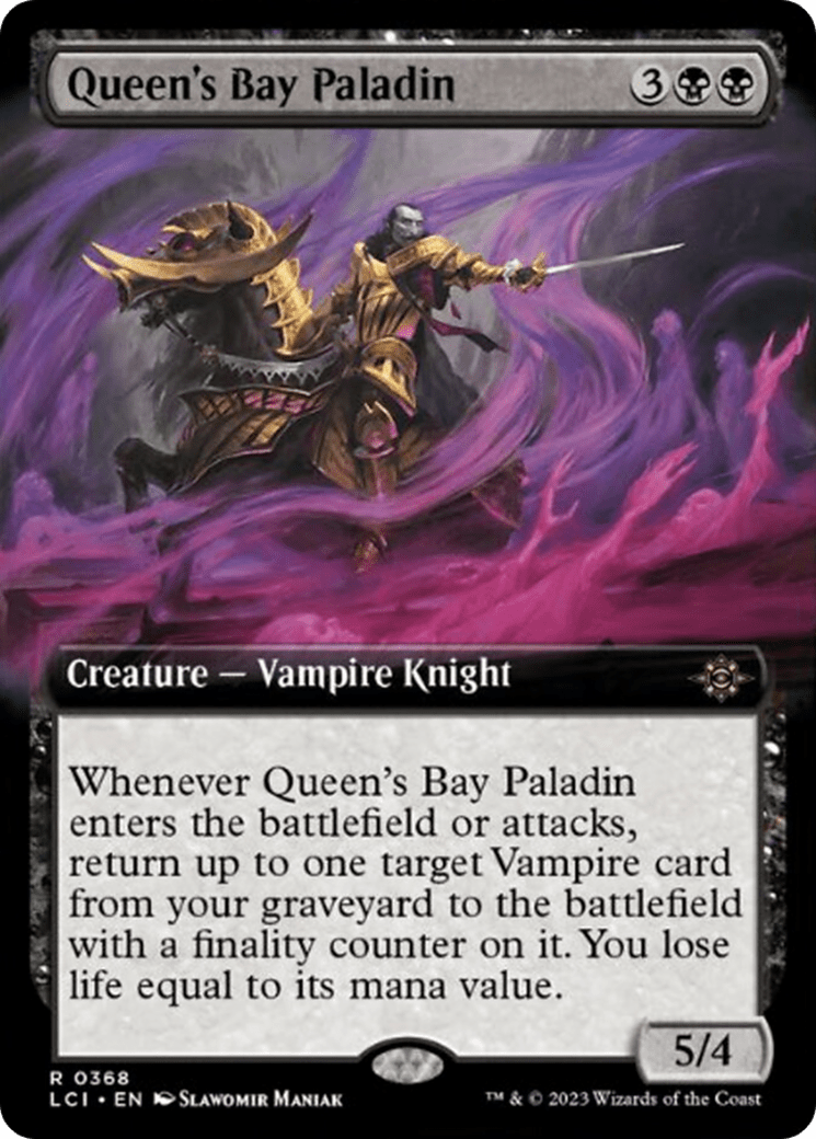 Queen's Bay Paladin (Extended Art) [The Lost Caverns of Ixalan]