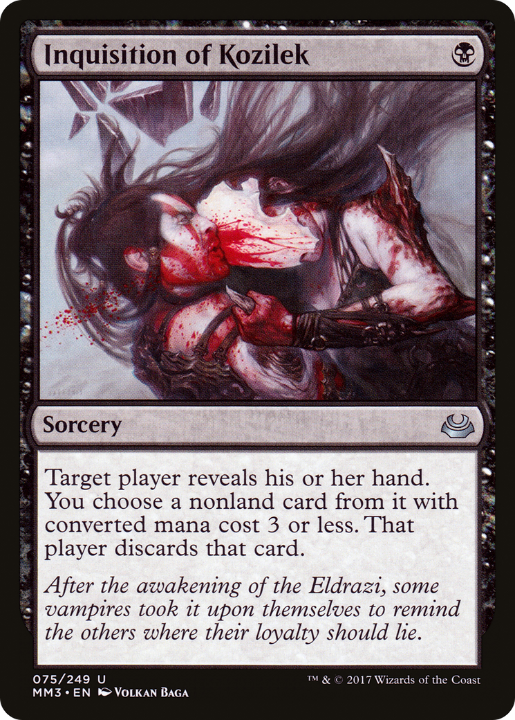 Inquisition of Kozilek [Modern Masters 2017] Foil