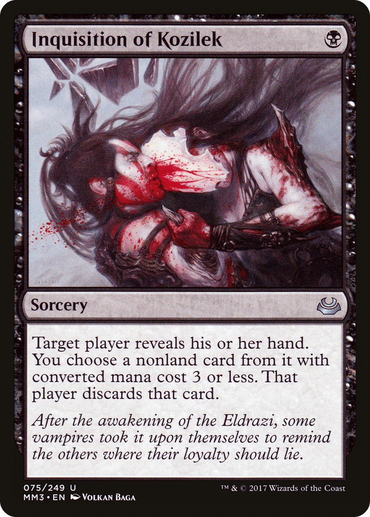 Inquisition of Kozilek [Modern Masters 2017] Foil