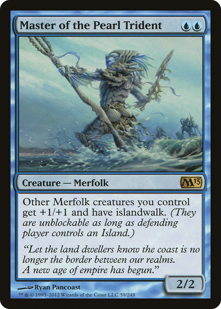 Master of the Pearl Trident [Magic 2013] Foil