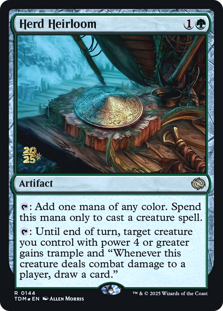 Herd Heirloom (144) [Prerelease Cards]  Foil