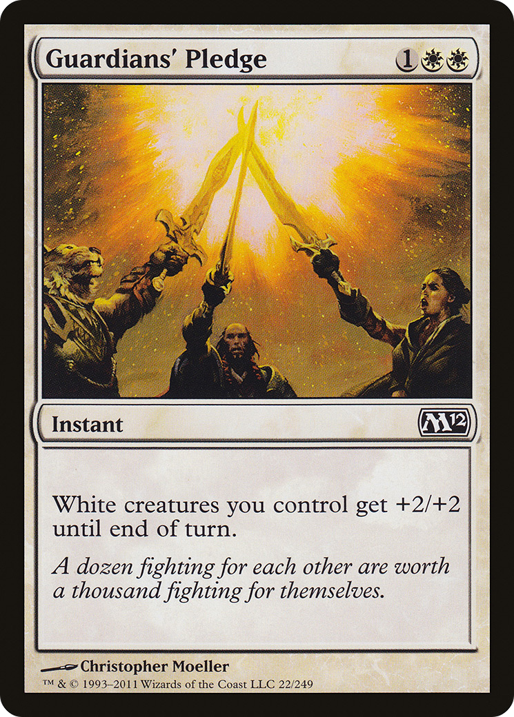 Guardians' Pledge [Magic 2012] Foil