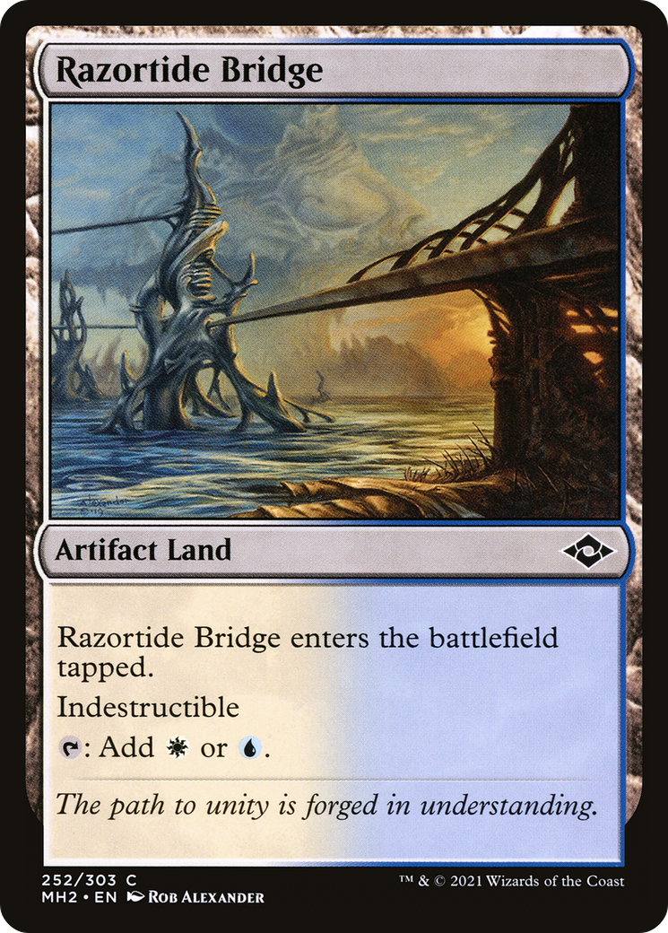 Razortide Bridge [Modern Horizons 2] Foil