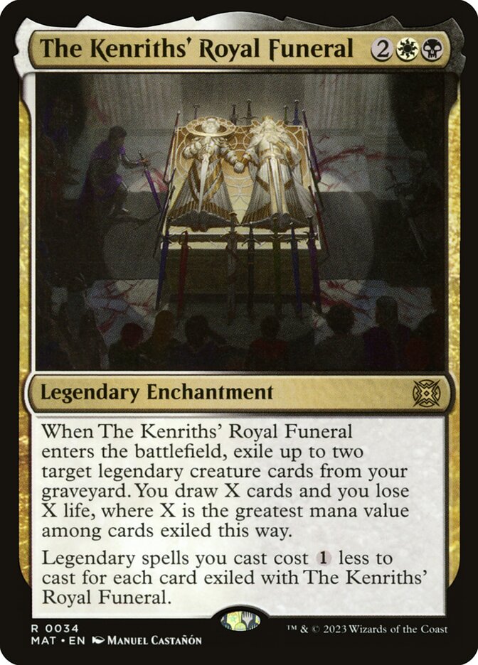 The Kenriths' Royal Funeral 34 (March of the Machine: The Aftermath)  - Foil