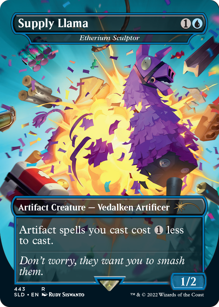 Etherium Sculptor - Supply Llama [Secret Lair Drop Series] Foil