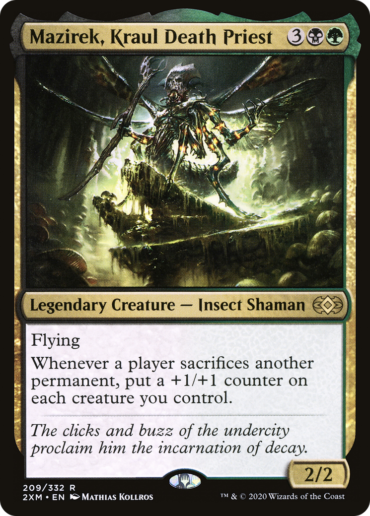Mazirek, Kraul Death Priest [Double Masters] Foil