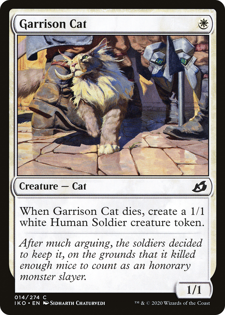 Garrison Cat [Ikoria: Lair of Behemoths] Foil