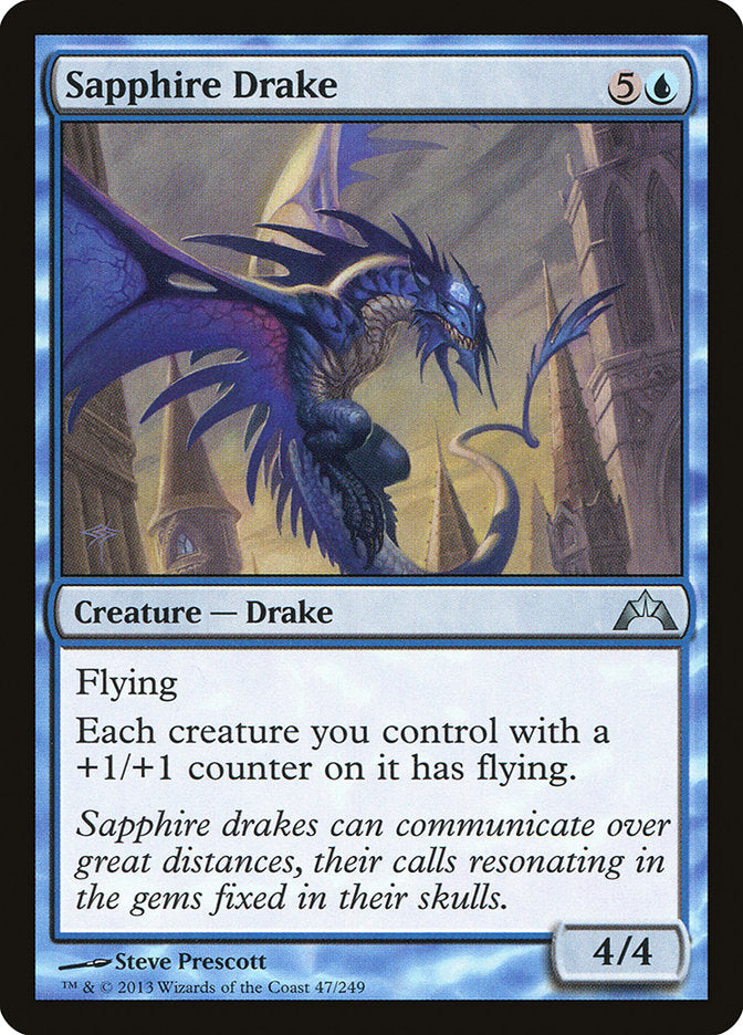 Sapphire Drake 47/249 (Gatecrash)  - Foil