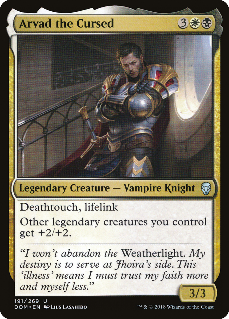 Arvad the Cursed [Dominaria] Foil