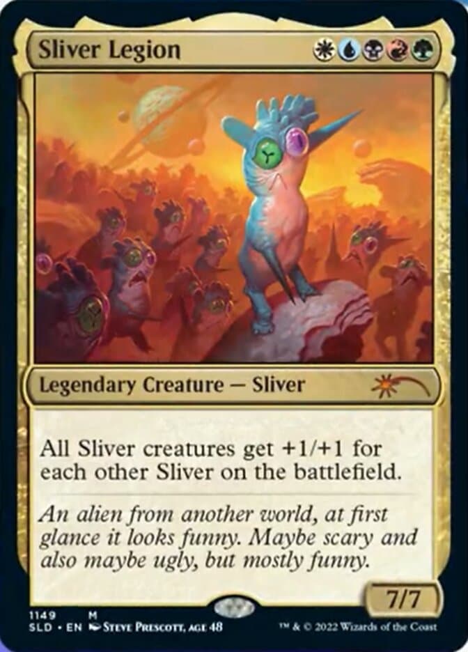 Sliver Legion (1149) [Secret Lair Drop Series] Foil