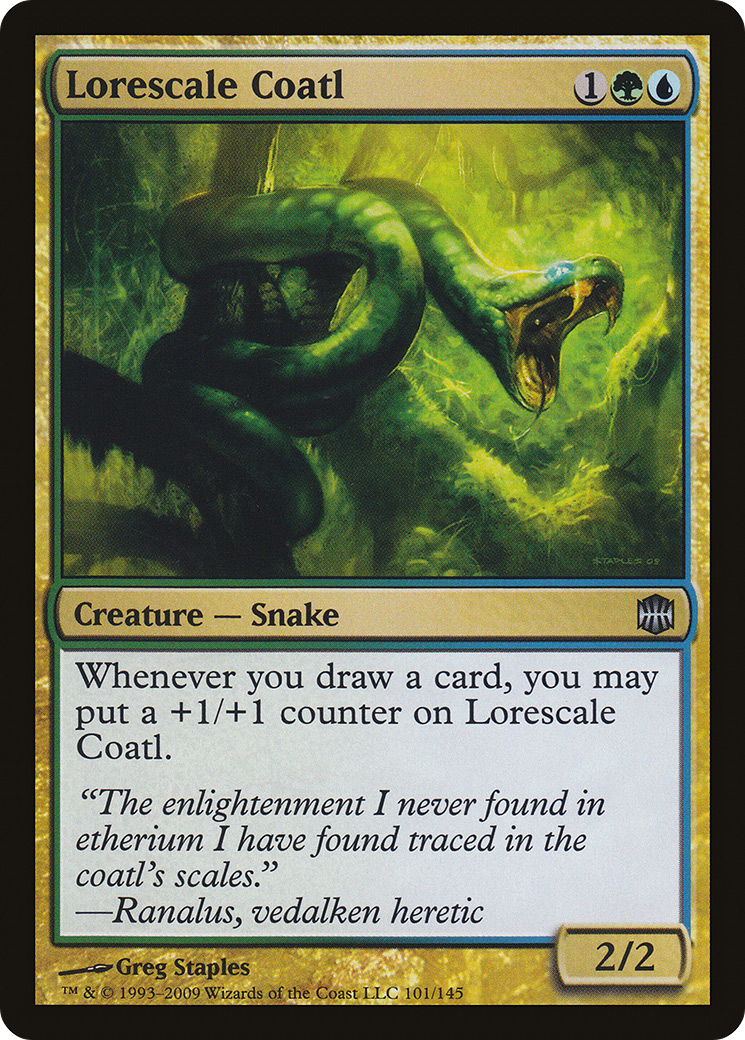 Lorescale Coatl [Alara Reborn] Foil