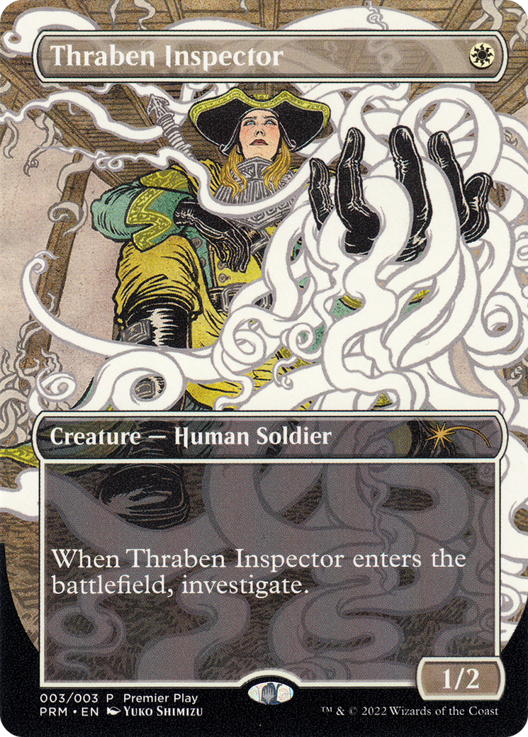 Thraben Inspector (Borderless Alternate-Art) [Regional Championship Qualifiers 2022] Foil
