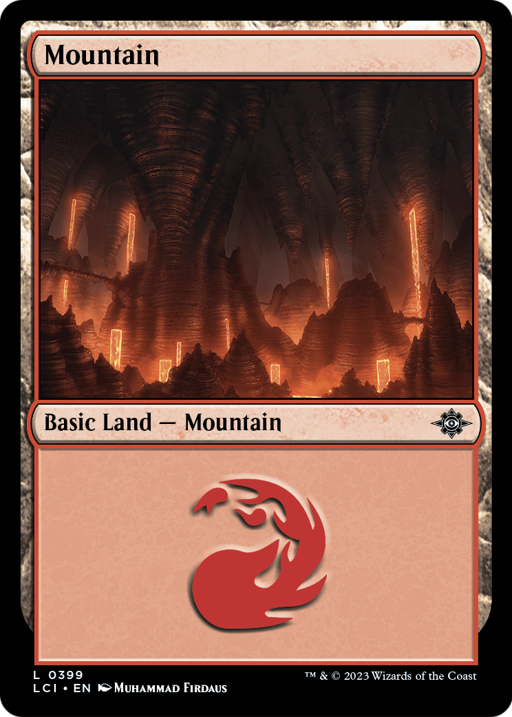 Mountain (0399) [The Lost Caverns of Ixalan] Foil