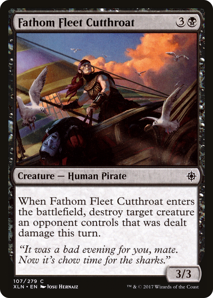 Fathom Fleet Cutthroat [Ixalan] Foil