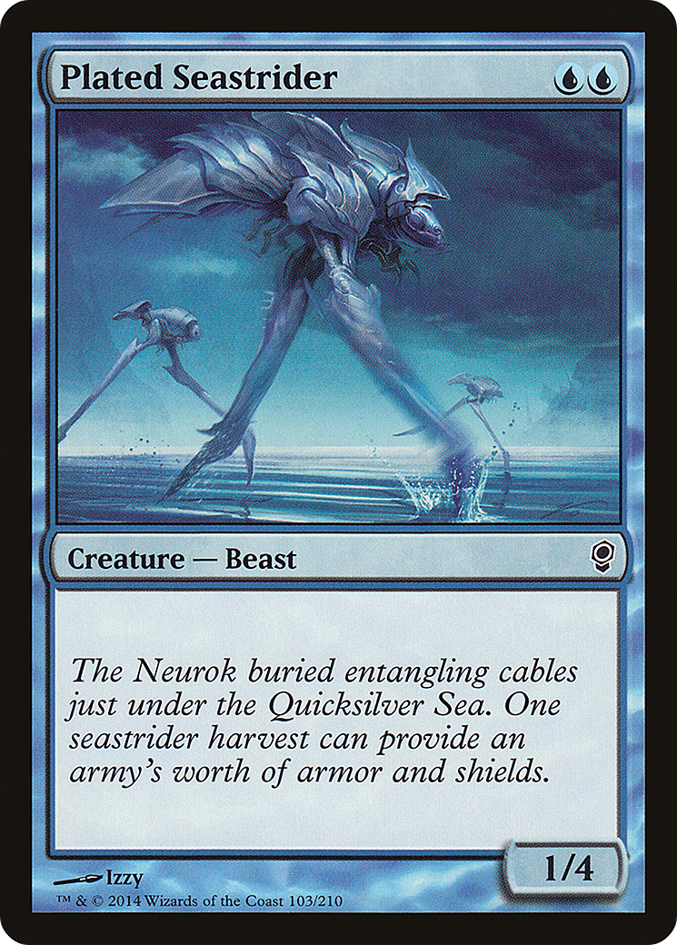 Plated Seastrider [Conspiracy] Foil